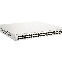 D-LINK DBS-2000-52MP, 104 Gbps, 77.4 Mpps, 48x 1G PoE RJ-45, 2x 1G SFP/RJ-45, 700MHz, 256MB DDR3, 440x430x4