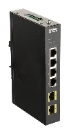 D-LINK Industrial Gigabit Unmanaged Switch with 2 SFP slots, Auto-MDI/MDIX

 D-Link DIS-100G-6S. Switch typ