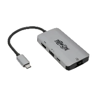 EATON USB-C Multiport Adapter - 4K HDMI, USB-A, GbE, 100W PD Charging, HDCP, Gray
 Tripp Lite U444-06N-H4