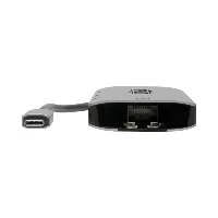 EATON USB-C Multiport Adapter - 4K HDMI, USB-A, GbE, 100W PD Charging, HDCP, Gray
 Tripp Lite U444-06N-H4