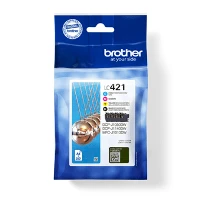 BROTHER SUPPLIES Ink cartridge multipack Brother LC421VALDR. Supply type Multi pack, Colour ink page yield 600 pa
