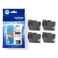 BROTHER SUPPLIES Ink cartridge multipack Brother LC421VALDR. Supply type Multi pack, Colour ink page yield 600 pa