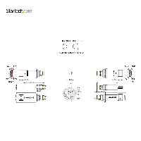 STARTECH StarTech.com 20in (50cm) HDMI 2.1 Cable 8K - Certified Ultra High Speed HDMI Cable 48Gbps - 8K 60Hz/