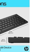 HP 355 Compact Multi-Device Bluetooth Keyboard HP 355 Compact Multi-Device Bluetooth Keyboard. Device