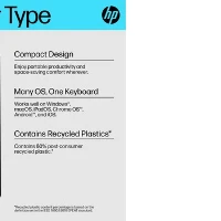 HP 355 Compact Multi-Device Bluetooth Keyboard HP 355 Compact Multi-Device Bluetooth Keyboard. Device