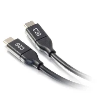 C2G 3m (10ft) USB C Cable - USB 2.0 (5A) - M/M USB Type C Cable - Black, 3 m, USB C, USB C, USB 2.0, 480 Mbit/s, Black