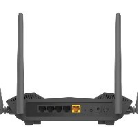 D-Link DIR-X1560, Wi-Fi 6 (802.11ax), Dual-band (2.4 GHz / 5 GHz), Ethernet LAN, 4G, Black, Tabletop router