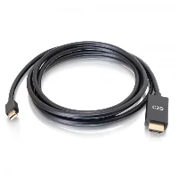 C2G 10ft Mini DisplayPortTM Male to HDMIR Male Passive Adapter Cable - 4K 30Hz, 3 m, Mini DisplayPort, HDMI, Male, Male, Straight