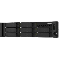 QNAP TS-864EU-8G, NAS, Rack (2U), Intel Celeron, Black