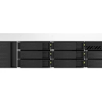 QNAP TS-864EU-8G, NAS, Rack (2U), Intel Celeron, Black