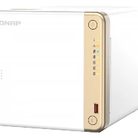 QNAP TS-462-4G, NAS, Tower, Intel Celeron, N4505, White