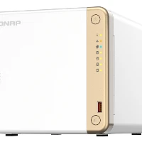 QNAP TS-462-4G, NAS, Tower, Intel Celeron, N4505, White