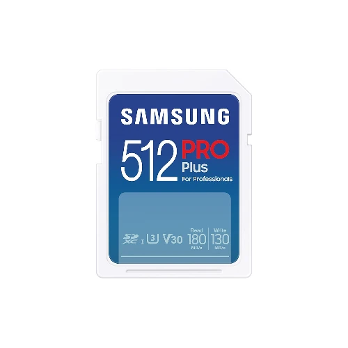 Samsung MB-SD512S/EU, 512 GB, SD, Class 3, UHS-I, 180 MB/s, 130 MB/s