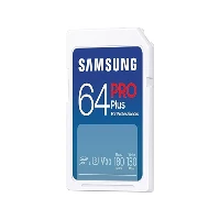 Samsung MB-SD64S/EU, 64 GB, SD, Class 3, UHS-I, 180 MB/s, 130 MB/s