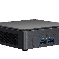IntelÂ® NUC 11 Pro Kit NUC11TNKi70Z, EU power cord
 Intel NUC 11 Pro. Chassis type: UCFF, Product type: Mini PC barebone. Supported memory types: DDR4-SDRAM, Number of memory slots: 2, Maximum internal memory: 64 GB. Supported storage drive types: HDD & SSD. Ethernet LAN (RJ-45) ports: 1. Cooling type: Active
 
 <b>IntelÂ® Virtualization Technology for Directed I/O (VT-d) </b><br>
IntelÂ® Virtualization Technology for Directed I/O (VT-d) continues from the existing support for IA-32 (VT-x) and I