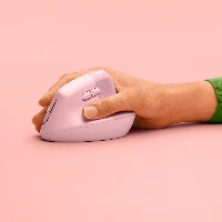 Lift Vertical Ergonomic Mouse 

 Logitech Lift Vertical Ergonomic Mouse. Form factor: Right-hand, Vertical design. Movement detection technology: Optical, Device interface: RF Wireless + Bluetooth, Movement resolution: 4000 DPI, Buttons type: Pressed buttons, Buttons quantity: 4, Scroll type: Wheel. Power source: Batteries. Product colour: Pink

 Raise your hand into comfort. Realign into a more natural posture. And relax into focus, all day long with Lift Vertical Ergonomic Mouse — a great fit 