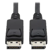 DisplayPort Cable with Latching Connectors, 4K 60 Hz (M/M), Black, 6 ft. (1.83 m)
 Tripp Lite P580-006 DisplayPort Cable with Latching Connectors, 4K 60 Hz (M/M), Black, 6 ft. (1.83 m). Cable length: 1.83 m, Connector 1: DisplayPort, Connector 2: DisplayPort. Sustainability certificates: RoHS. Package width: 177.8 mm, Package depth: 12.7 mm, Package height: 228.6 mm. Master (outer) case width: 348 mm, Master (outer) case length: 25.4 mm, Master (outer) case height: 348 mm
 
 The future standa