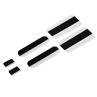Universal Flexi-Hinges For Privacy Screens

 Targus AWV342GL. Product colour: Black, Country of origin: Taiwan. Width: 120 mm, Depth: 3 mm, Height: 145 mm

 

 Designed for busy environments where both privacy and data security are as important as viewing convenience. Targus? Universal Flexi-Hinges For Privacy Screens allows you to 'flip' or remove the privacy filters with ease when you temporarily want to share information on your monitor. The conventional way of removing the privacy filters ca