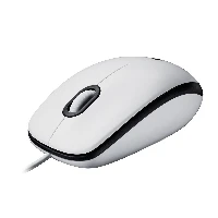 Mouse M100
 Logitech Mouse M100. Form factor: Ambidextrous. Movement detection technology: Optical, Device interface: USB Type-A, Movement resolution: 1000 DPI, Buttons type: Pressed buttons, Buttons quantity: 3, Scroll type: Wheel. Power source: Cable. Product colour: White
 M100 Corded the full-size, ambidextrous mouse that’s simple and ready to tackle your demands. Just plug in the cable via the USB port, and you’re on-track with a mouse that simply works.
 <b>PURE SIMPLICITY</b><br>
Comfo