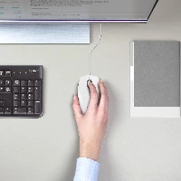 Mouse M100
 Logitech Mouse M100. Form factor: Ambidextrous. Movement detection technology: Optical, Device interface: USB Type-A, Movement resolution: 1000 DPI, Buttons type: Pressed buttons, Buttons quantity: 3, Scroll type: Wheel. Power source: Cable. Product colour: White
 M100 Corded the full-size, ambidextrous mouse that’s simple and ready to tackle your demands. Just plug in the cable via the USB port, and you’re on-track with a mouse that simply works.
 <b>PURE SIMPLICITY</b><br>
Comfo