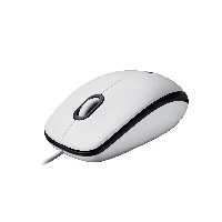 Mouse M100
 Logitech Mouse M100. Form factor: Ambidextrous. Movement detection technology: Optical, Device interface: USB Type-A, Movement resolution: 1000 DPI, Buttons type: Pressed buttons, Buttons quantity: 3, Scroll type: Wheel. Power source: Cable. Product colour: White
 M100 Corded the full-size, ambidextrous mouse that’s simple and ready to tackle your demands. Just plug in the cable via the USB port, and you’re on-track with a mouse that simply works.
 <b>PURE SIMPLICITY</b><br>
Comfo