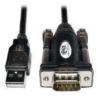 USB-A TO RS232 (DB9) SERIAL ADAPTER CABLE - (M/M)