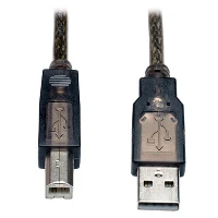 USB 2.0 A/B ACTIVE REPEATER CABLE (M/M), 25 FT. (