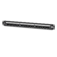 CAT6 24-PORT PATCH PANEL - POE+ COMPLIANT, 110/KR