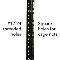 SMARTRACK 6U WALL MOUNT MINI RACK ENCLOSURE, LOW-