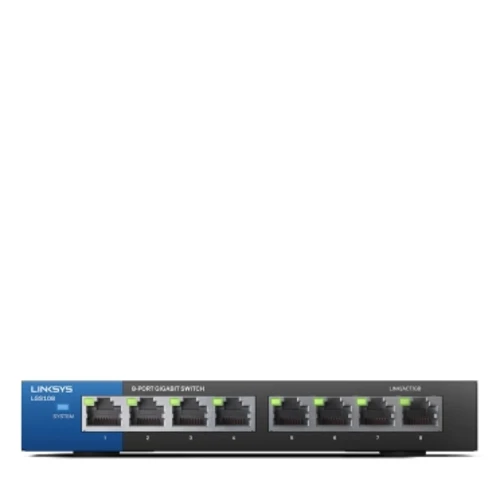 DESKTOP GIGABIT SWITCH 8 PORTE (LGS108) RETAIL