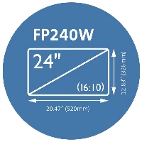 SCHERMO PER LA PRIVACY PER MONITOR 24  (1610)