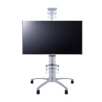 PUBLIC DISPLAY STAND 110 TILT   TABLE SILVER