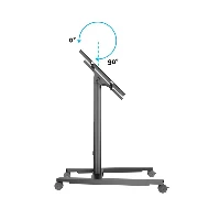 CARRELLO INCLINABILE 0/90 GRADI VESA 600400