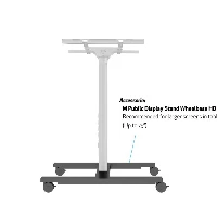 CARRELLO INCLINABILE 0/90 GRADI VESA 600400