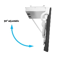 Staffa motorizzata da soffitto vesa max 600x600