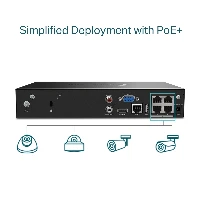 4 CHANNEL POE NETWORK VIDEO RECORDER