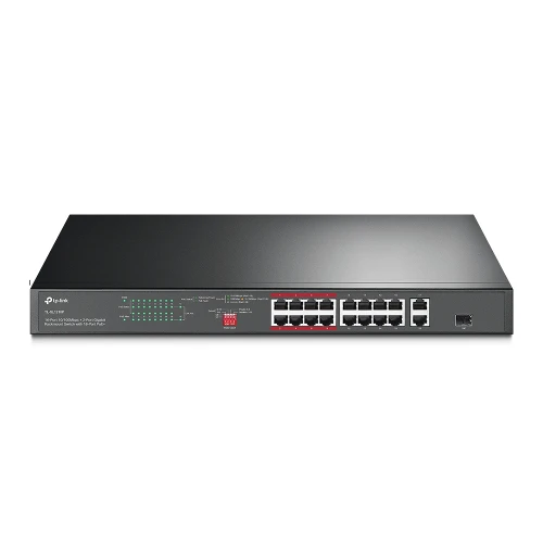 16-PORT 10/100MBPS + 2-PORT GIGABIT RACKMOUNT SWIT