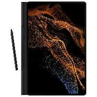 BOOK COVER BLACK GALAXY TAB S8 ULTRA