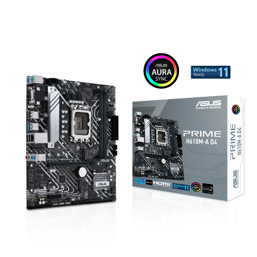 ASUS SCHEDA MADRE PRIME H610M-A D4 M-ATX