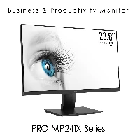 MSI PRO MP241X 23.8 FHD VA HDMI SLIM 75HZ BLACK
