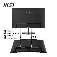 MSI PRO MP271CA 27 FHD VA CURVE HDMI DP BLACK