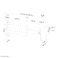 NEOMOUNTS BY NEWSTAR FLAT SCREEN WALL MOUNT