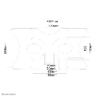 NEOMOUNTS BY NEWSTAR VESA CONVERSION PLATE