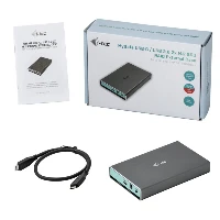 MYSAFE USB-C/USB-A 2X M.2 SATA DRIVE EXTERNAL