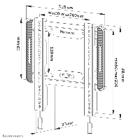 NEOMOUNTS BY NEWSTAR SCREEN WALL MOUNT (FIXED)