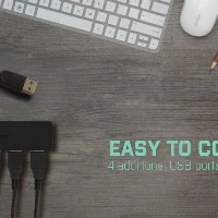 4 PORT USB 3.0 HUB ADVANCE WITHOUT POWER ADAPTER