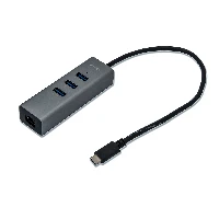 USB-C METAL HUB 3 PORT + GIGABIT ETHERNET