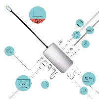 USB-C METAL NANO DOCK HDMI/VGA WITH LAN