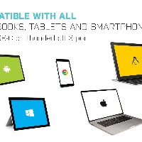 USB-C METAL NANO DOCK HDMI/VGA WITH LAN