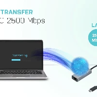 USB-C METAL 2.5GBPS ETHERNET ADAPTER